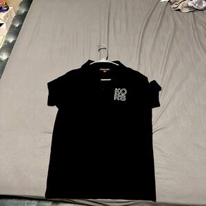 Black polo, size m, real Micheal kors